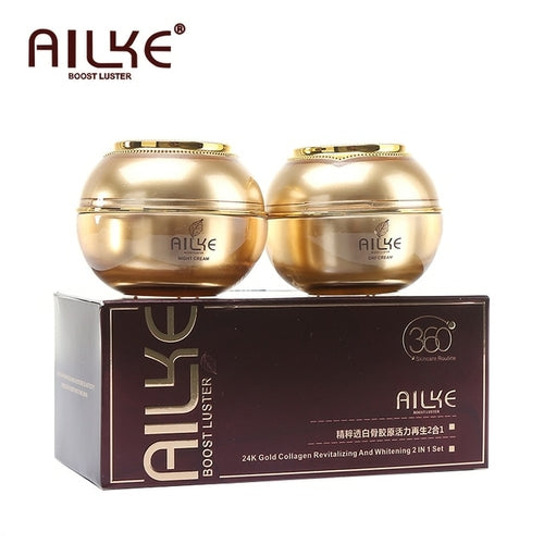 Ailke Cosmetics Facial Skin Care Sets Moisturizing Whitening Sleeping