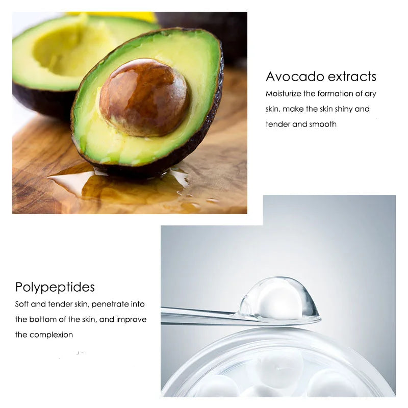 5pcs/Set IMAGES Avocado Skin Care Sets Facial Moisturizing Face Cream