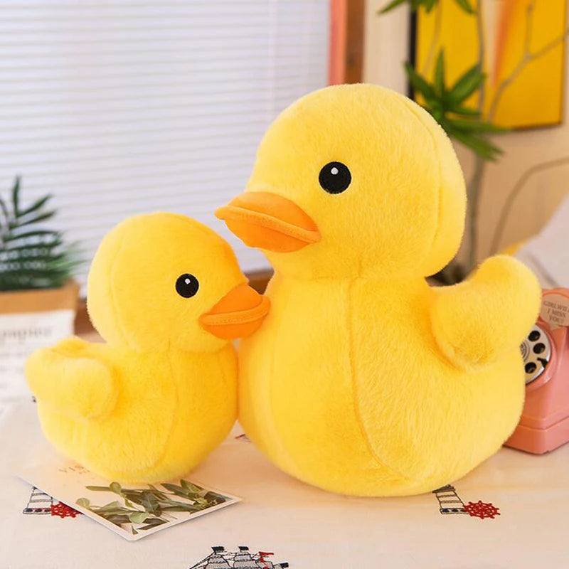 Cute Simulation Duck Plush Toy Mallard Duck And Small Yellow Duck