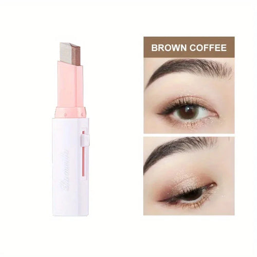 Two Color Gradient Eye Shadow Stick Three Dimensional Natural  Without