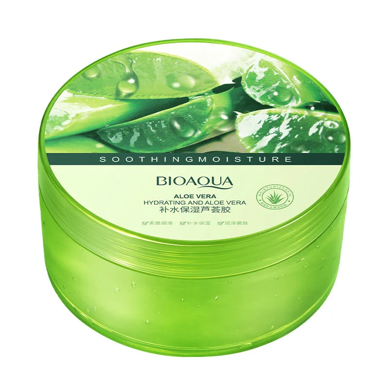 Bioaqua Natural Aloe Vera Gel Face Cream Moisturizing Blackhead