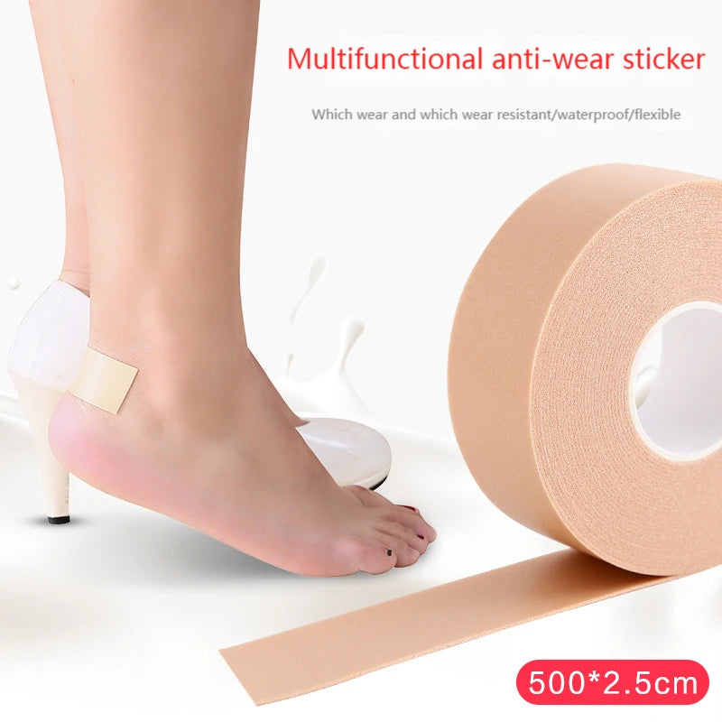 5M Silicone Gel Heel Cushion Protector Foot Feet Care Women Shoe Pads