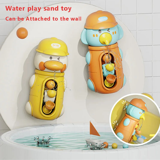 Summer Play water Toys Baby Shower  Cute Duck/Elephant Water Cart