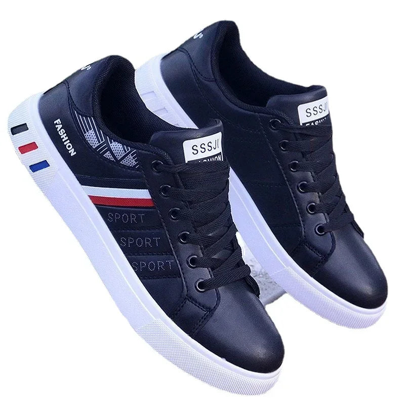 Men Sneakers Casual Shoes Men Flats Zapatillas Hombre Lightweight Pu