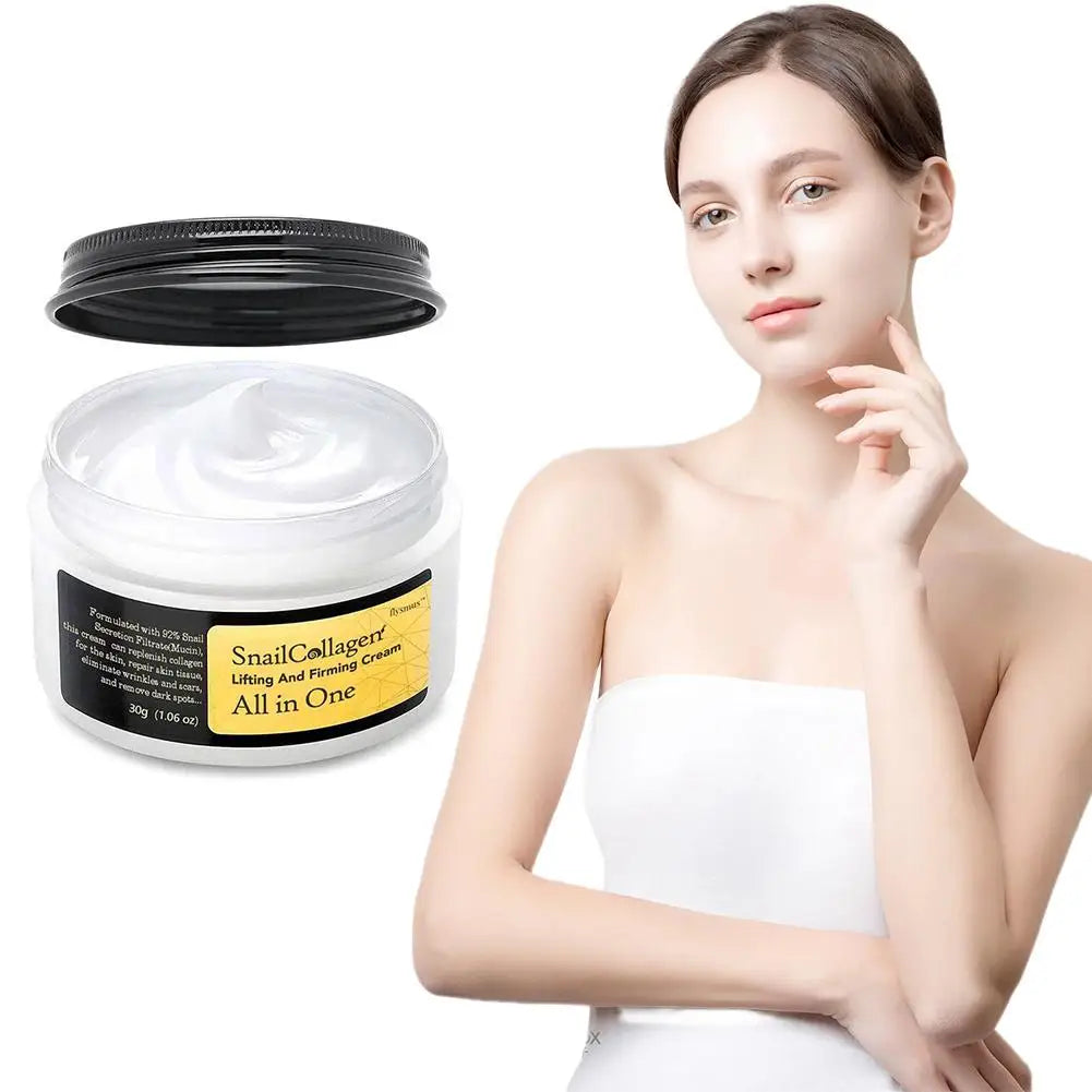 Snail Collagen Face Cream/Repair Essence Moisturizing Smoothing