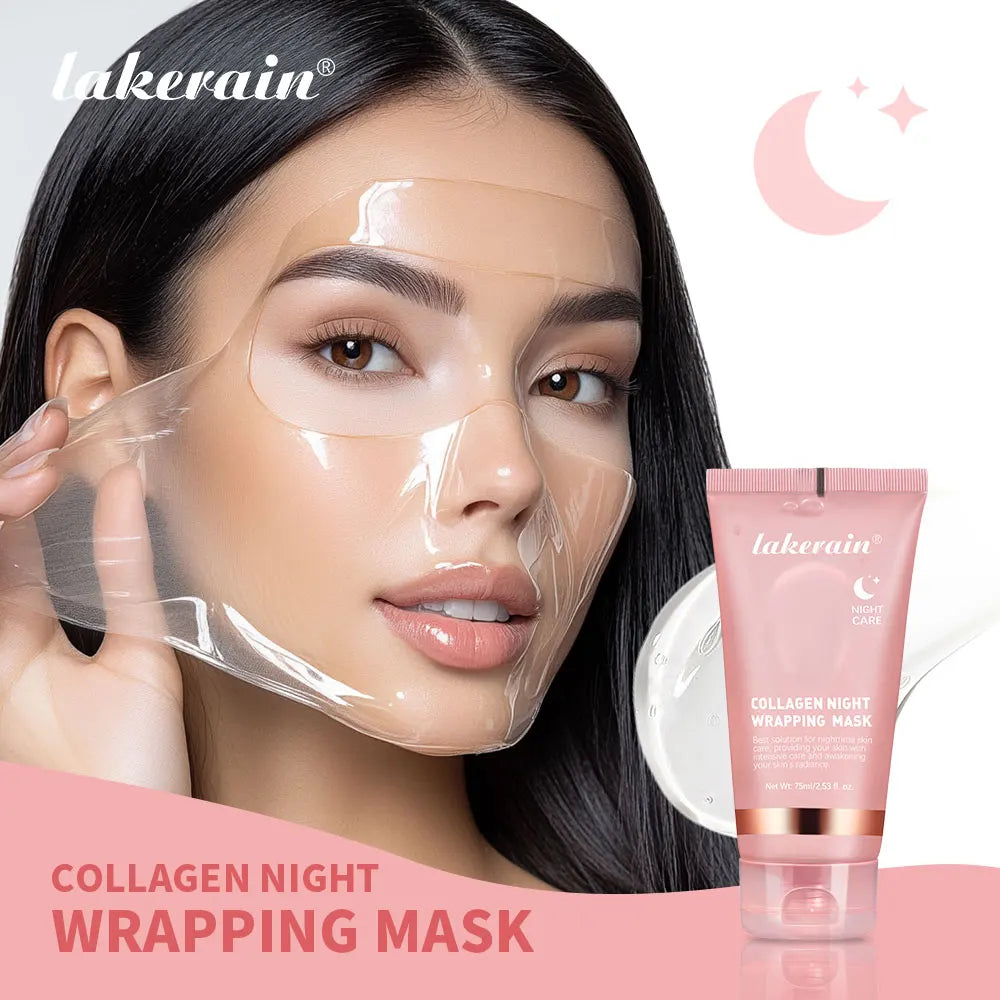 Night Collagen Wrapping Mask Deep Hydration Moisturizing Brightening