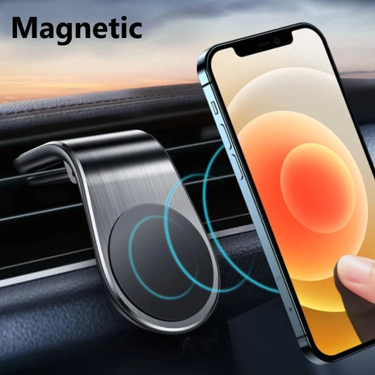 Universal Magnetic Car Phone Holder in Car Phone Stand Clip Mount Car