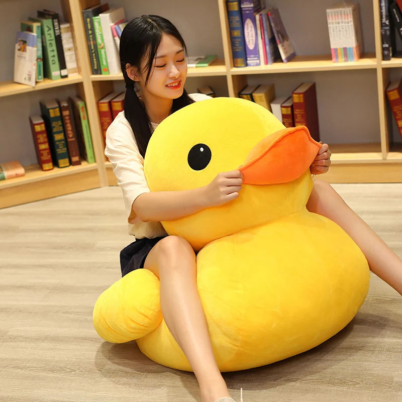 Cute Simulation Duck Plush Toy Mallard Duck And Small Yellow Duck