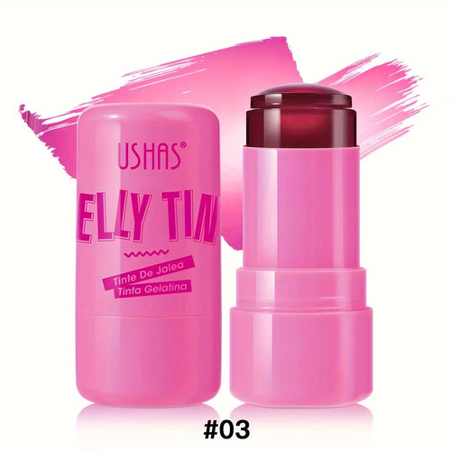 4 Colors Jelly Blush Stick Lip Balm Eyeshadow 3-in-1 Multi-Use Matte