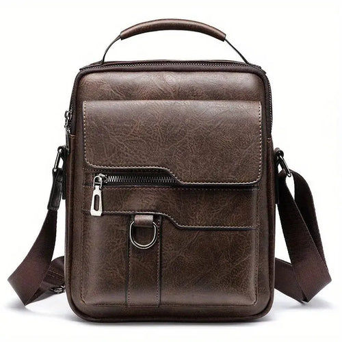 Brand Men Shoulder Bag for 9.7" iPad Men PU Leather Flaps Men's