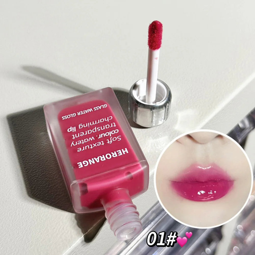 Moisturizing Plump Lips Mirror Effect Lip Color Non Greasy Texture