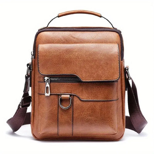 Brand Men Shoulder Bag for 9.7" iPad Men PU Leather Flaps Men's