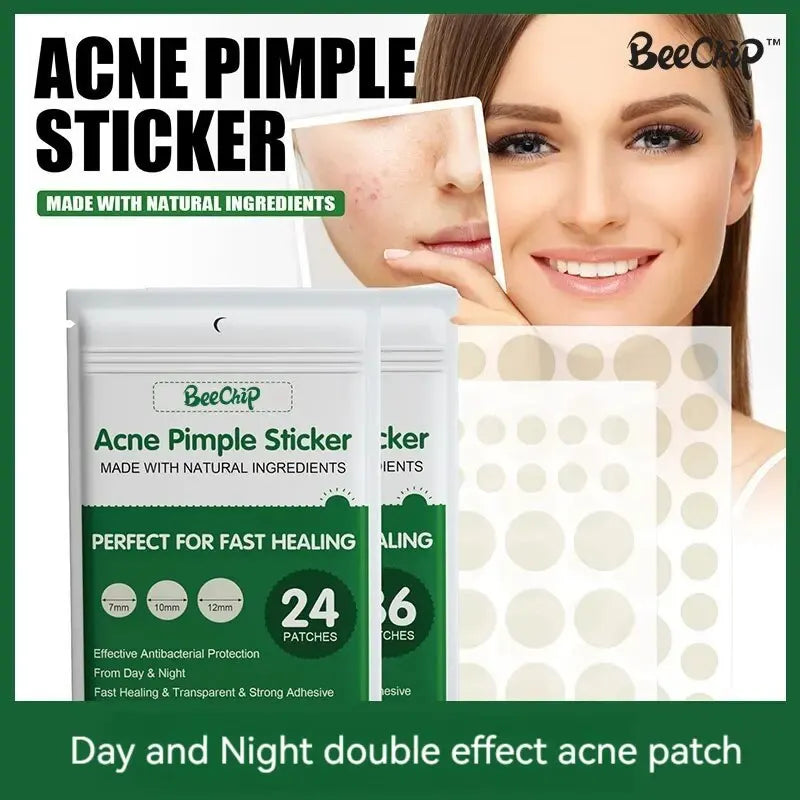 24/36pcs Hydrocolloid Acne Patch Blemish Stickers For Face And Skin