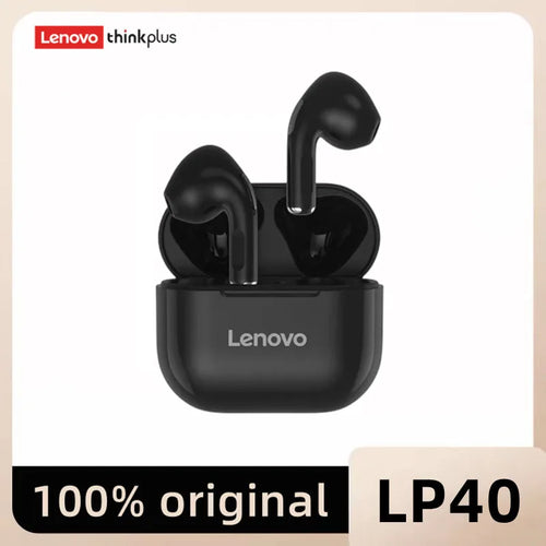 Original Lenovo lp40 Bluetooth Earphone 5.0 Immersive Sound HIFI TWS