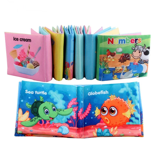 Baby Cloth Books Enlightenment Early Educational Toys Kids Fruits