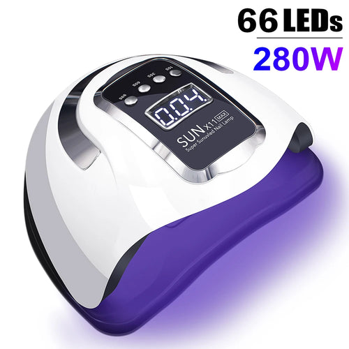 SUN X19 MAX UV LED Nail Drying Lamp 320W Professional UV Nail Dryer