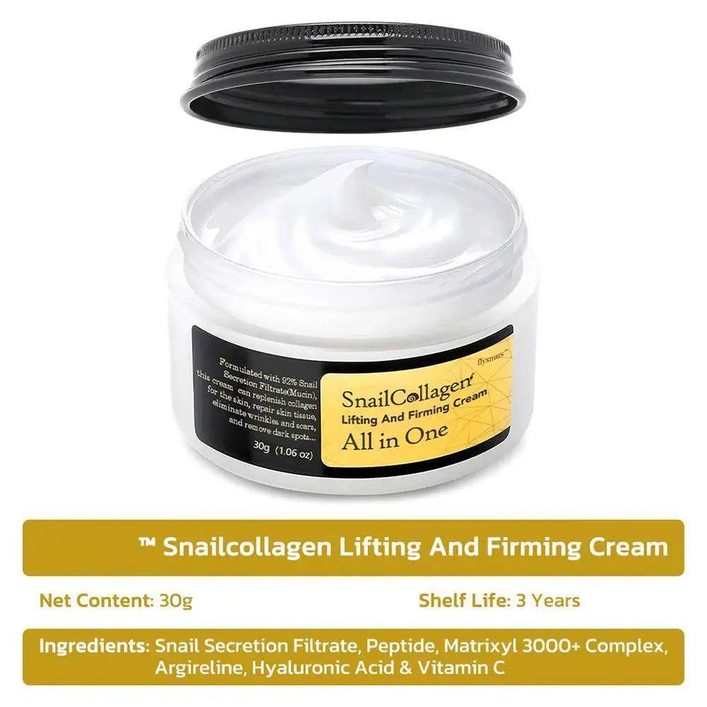 Snail Collagen Face Cream/Repair Essence Moisturizing Smoothing