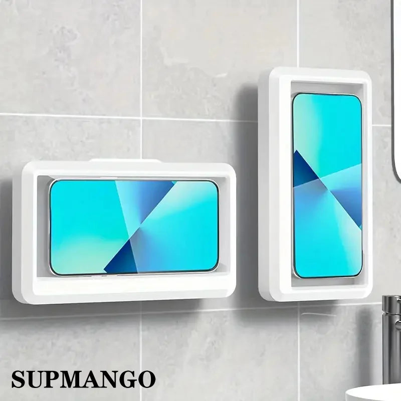 Waterproof Bathroom Wall-mounted Mobile Phone Box Protective Cover