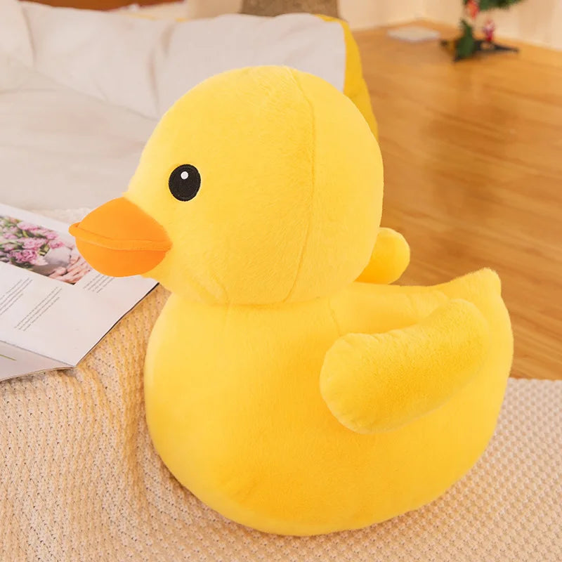 Cute Simulation Duck Plush Toy Mallard Duck And Small Yellow Duck