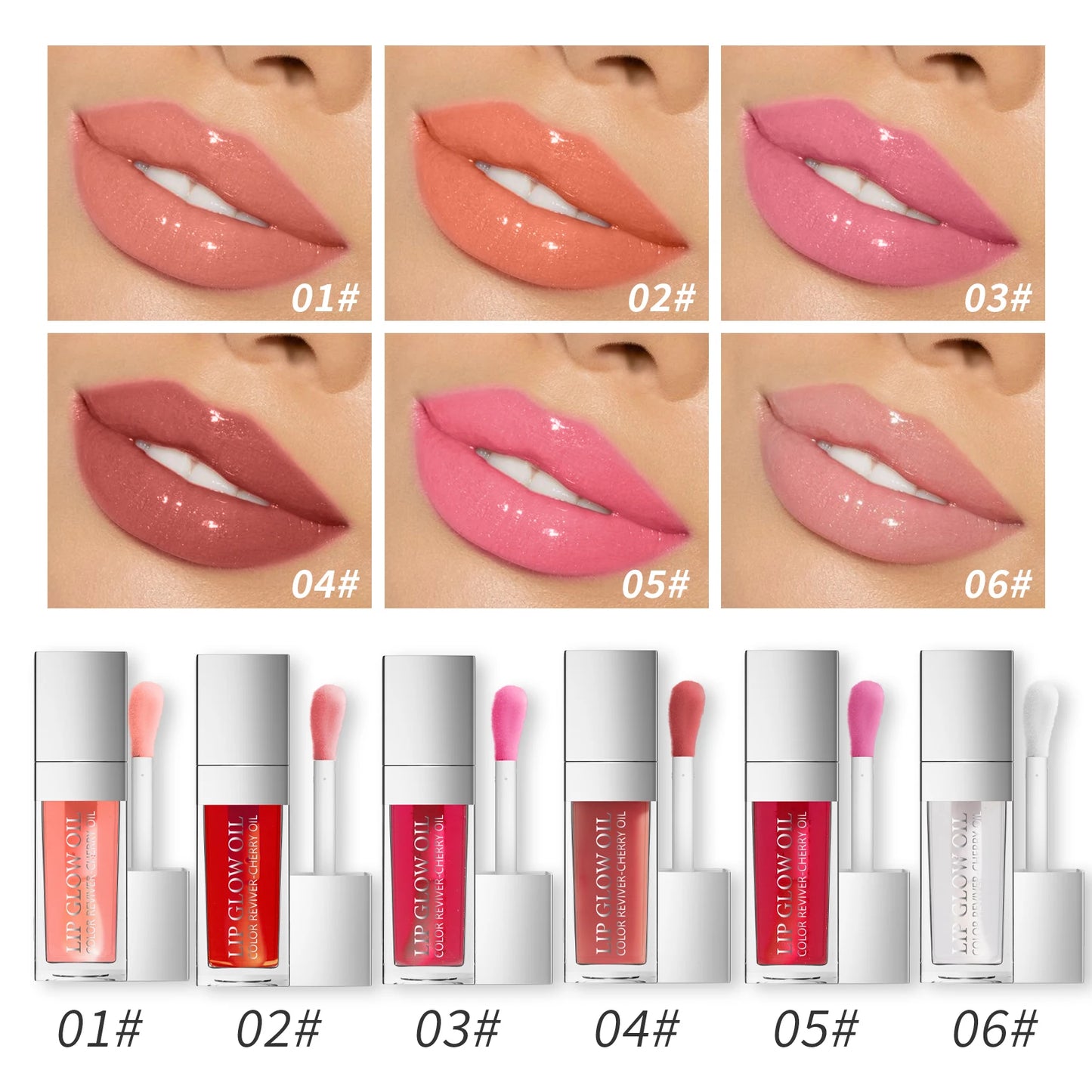 Crystal Jelly Moisturizing Lip Oil Plumping Lip Gloss Makeup Sexy