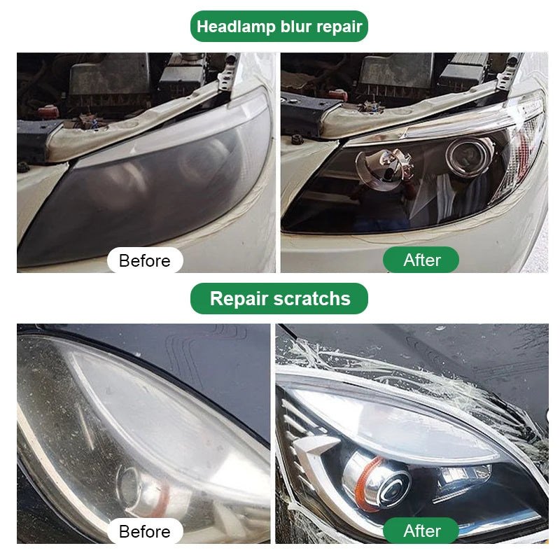 Car Headlight Restoration Polishing Kits Headlamp Repair Kits Car