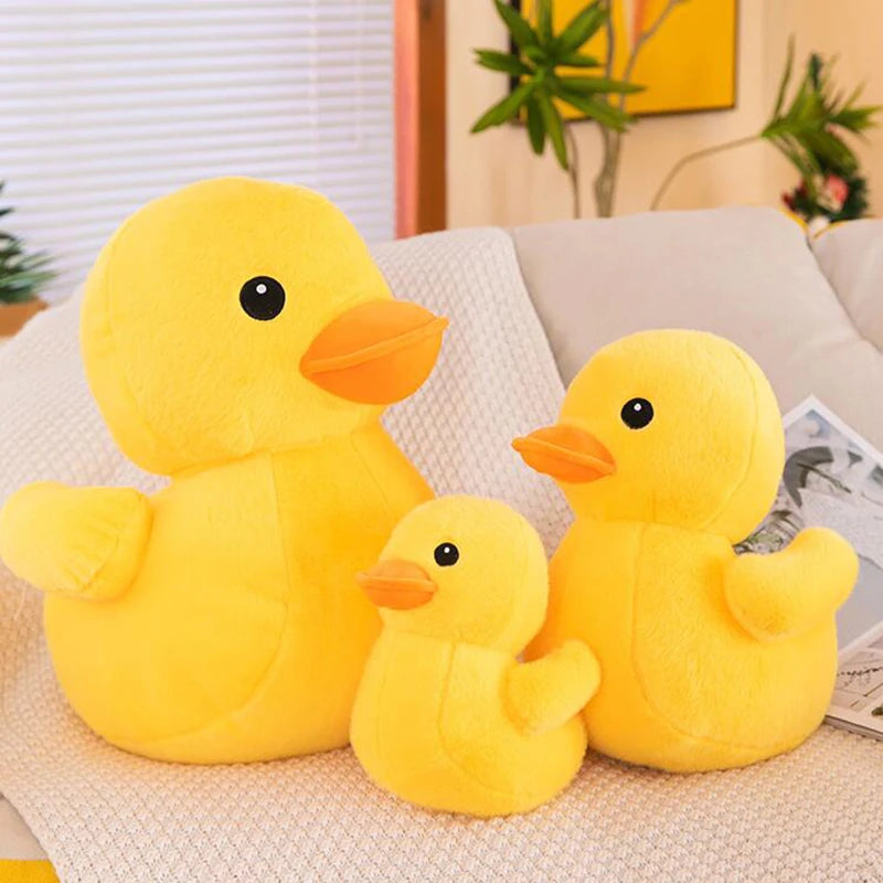 Cute Simulation Duck Plush Toy Mallard Duck And Small Yellow Duck