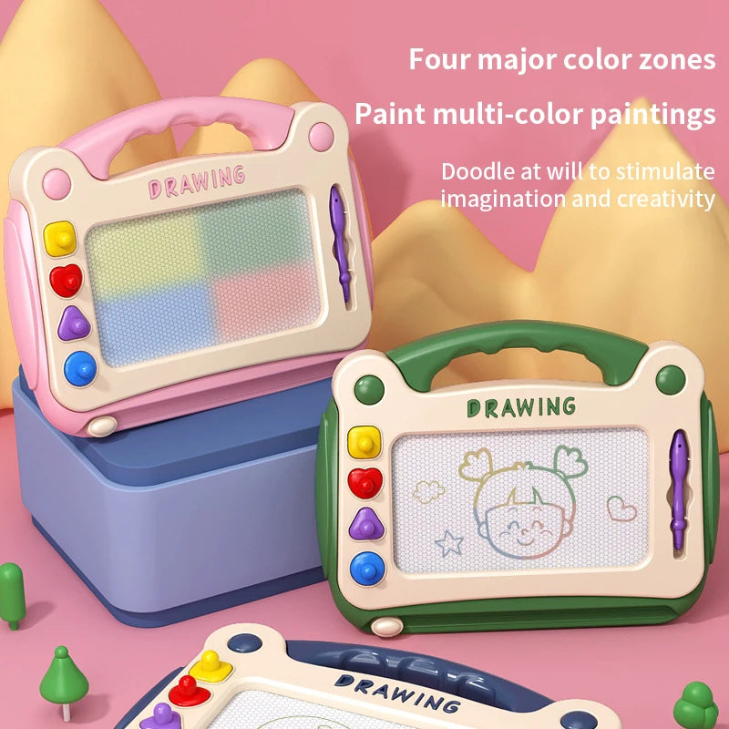 Children Magnetic Drawing Board WordPad Baby Color Graffiti Board Art