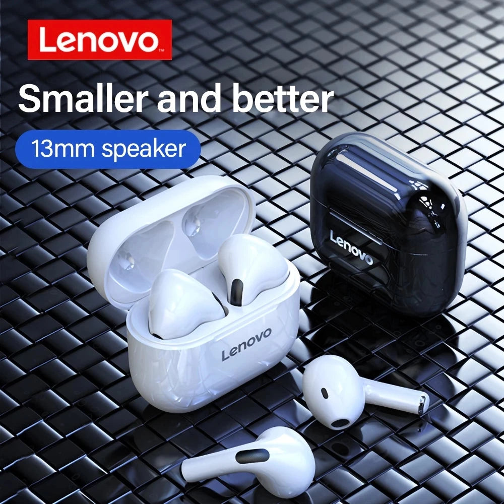 Original Lenovo lp40 Bluetooth Earphone 5.0 Immersive Sound HIFI TWS