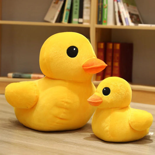 Cute Simulation Duck Plush Toy Mallard Duck And Small Yellow Duck