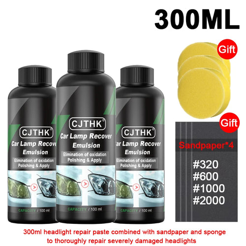 Car Headlight Restoration Polishing Kits Headlamp Repair Kits Car