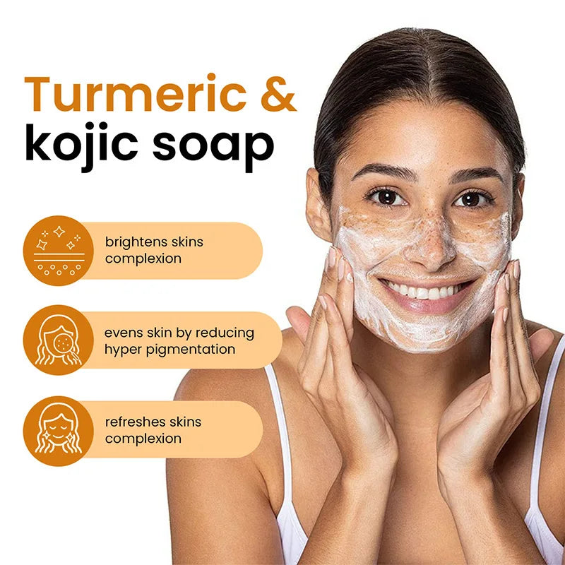 100g Kojic Acid Dark Spot Remove Soap For Cleaning The Face Oil